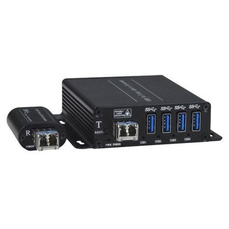 NETWORK TECHNOLOGIES 4-Prt Usb 3.0 Extdr Via Two Lc USB3-2FOLC-4